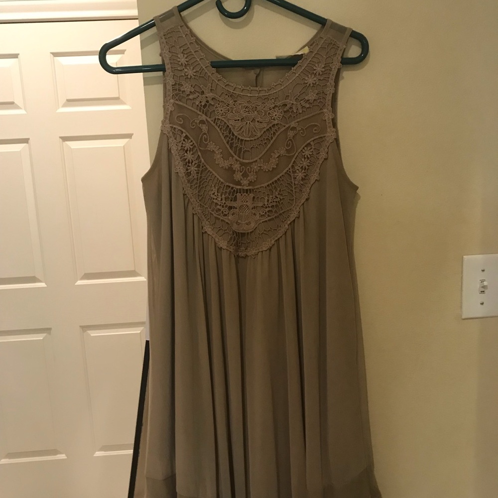 Tan dress from Altard State